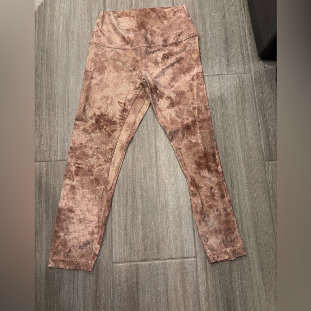 Lululemon Align Crop 23’  Shine Leggings-Size 6